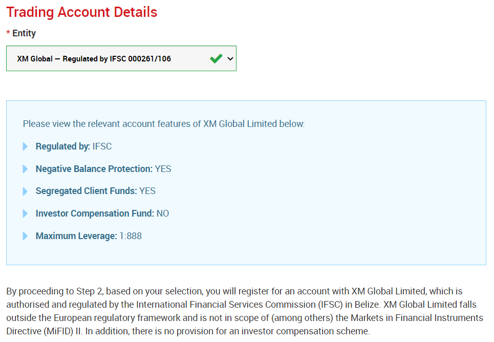 xm bonus deposit