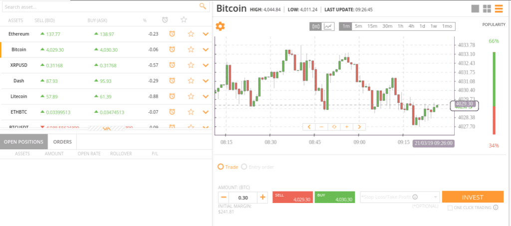 having the trusted platform is indication of not having VivoTrader fraud