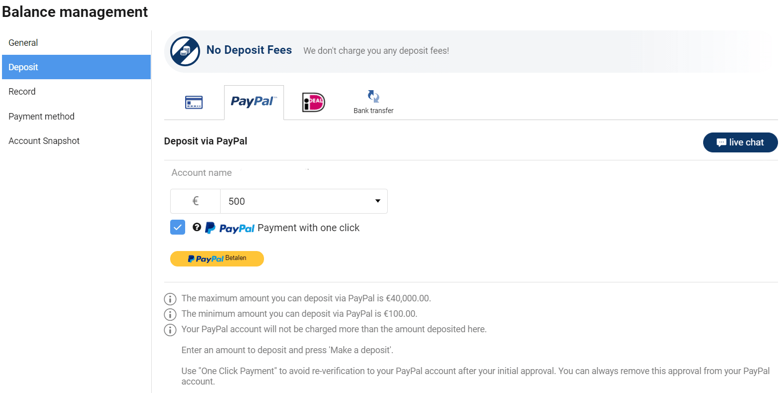 forex pay pal