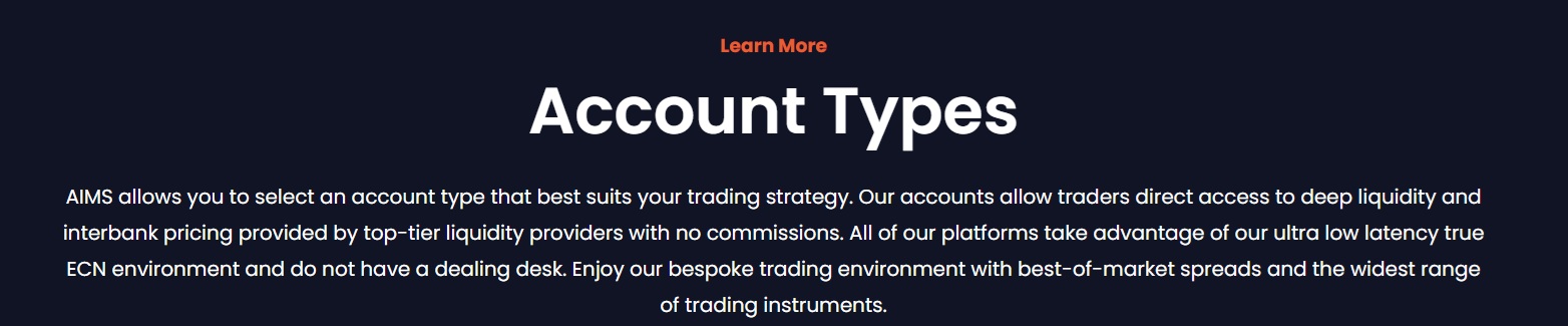aimsfx accounts